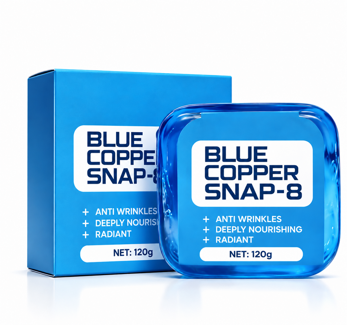 Blue Copper x Snap-8 Cleansing Soap 120g
