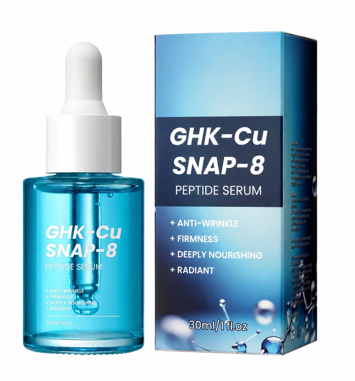 GHK-Cu + SNAP-8 Peptide Serum 30ml